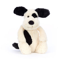 Load image into Gallery viewer, Jellycat Bashful Black &amp; Cream Puppy Medium