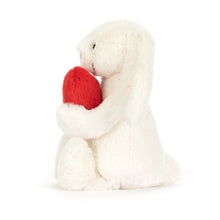 Load image into Gallery viewer, Jellycat Bashful Red Love Heart Bunny Medium