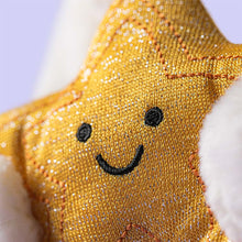 Load image into Gallery viewer, Jellycat Cream Bunny with Star