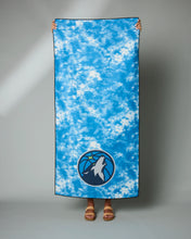 Load image into Gallery viewer, Geometry Timberwolves Beach Towel