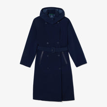 Load image into Gallery viewer, Lacoste Oversized Trench Coat in Navy