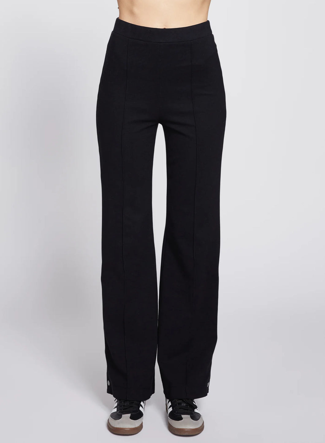 Stateside Ponte Flare Trouser in Navy
