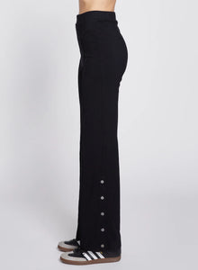 Stateside Ponte Flare Trouser in Navy