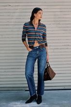 Load image into Gallery viewer, Pistola Lexi Mid Rise Bowed Straight in Moonwave