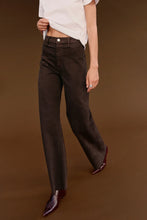 Load image into Gallery viewer, Pistola Penny High Rise Wide Leg in Mocha