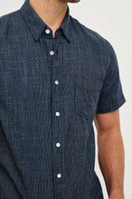 Load image into Gallery viewer, Rails Fairfax Shirt in Navy Etch