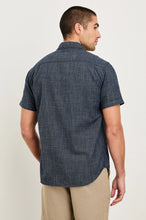 Load image into Gallery viewer, Rails Fairfax Relaxed Fit Shirt in Navy Etch