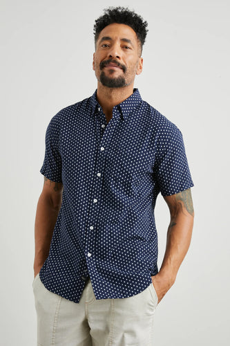 Rails Fairfax Shirt in Polygon Micro - FINAL SALE