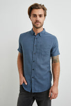 Load image into Gallery viewer, Rails Fairfax Shirt in Sea Blue