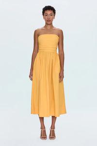 Pistola Florence Strappy Back Dress in Papaya - FINAL SALE