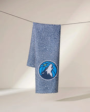Load image into Gallery viewer, Geometry Timberwolves Tea Towel