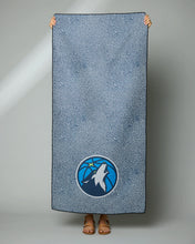Load image into Gallery viewer, Geometry Timberwolves Beach Towel