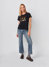 Load image into Gallery viewer, Sundry Ivy League Rolled Sleeve Tee in Deep Navy - FINAL SALE