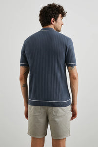 Rails Hardy Polo Shirt in Faded Navy