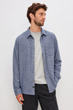 Load image into Gallery viewer, Rails Hawke Shirt in Marine Twill