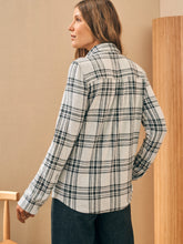 Load image into Gallery viewer, Faherty Legend Sweater Shirt in Snowonder Plaid