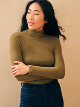 Load image into Gallery viewer, Faherty Legend Ribbed Turtleneck