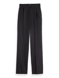 Scotch and Soda Robyn Tuxedo Pant in Evening Black