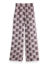Load image into Gallery viewer, Scotch and Soda Eleni - High Rise Wide Leg Pajama Pant in Feather Block