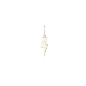 Kris Nations Lightning Bolt Charm - Sterling Silver