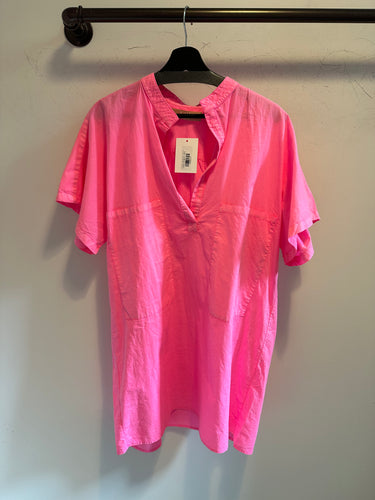 Cali Dreaming Cabo Mini Dress in Glow Pink - FINAL SALE