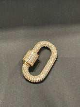 Load image into Gallery viewer, Goldfine Large Pave Clasp