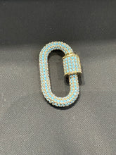 Load image into Gallery viewer, Goldfine Large Pave Clasp