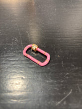 Load image into Gallery viewer, Goldfine Large Enamel + Pave Clasp