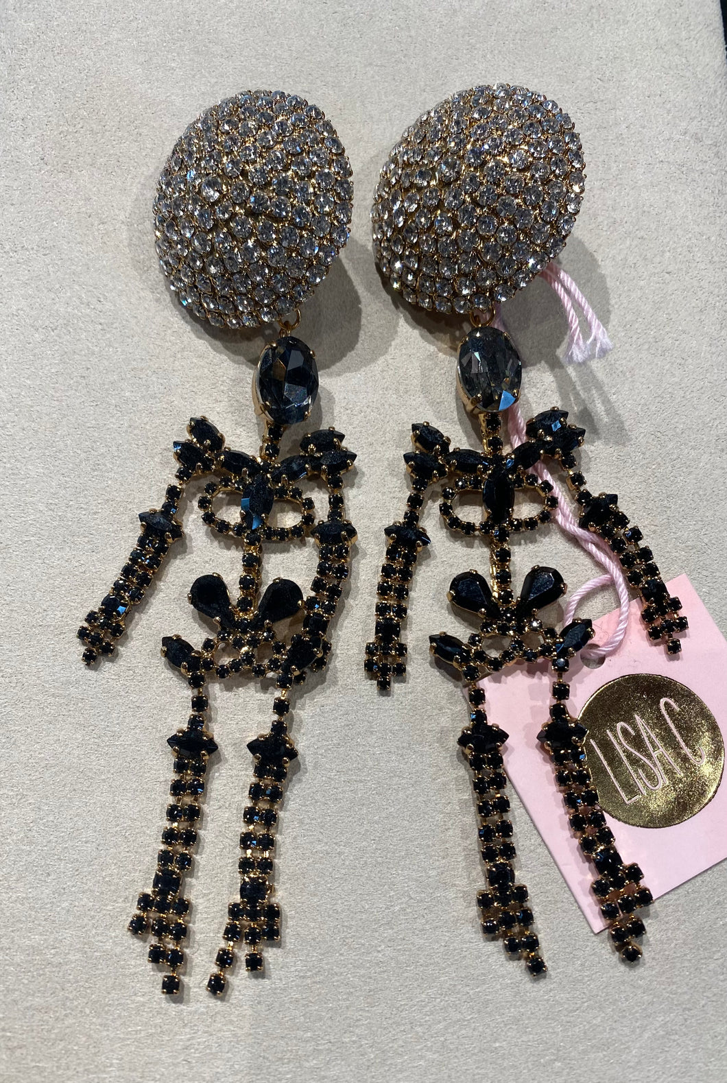 Lisa C Bijoux Skeleton Earring
