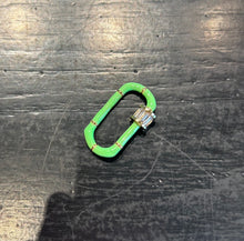 Load image into Gallery viewer, Goldfine Large Enamel + Pave Clasp