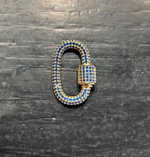 Load image into Gallery viewer, Goldfine Large Pave Clasp