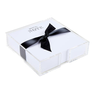 Santa Barbara Design Studio - Square Notepaper in Acrylic Tray