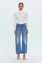 Load image into Gallery viewer, Pistola Lexi Mid Rise Bowed Straight in Metropolis