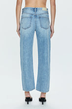 Load image into Gallery viewer, Pistola Lexi Mid Rise Bowed Straight in Bowie