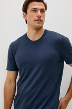 Load image into Gallery viewer, Rails Mason Cotton Cashmere T-Shirt in Heather Blue