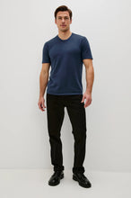 Load image into Gallery viewer, Rails Mason Cotton Cashmere T-Shirt in Heather Blue