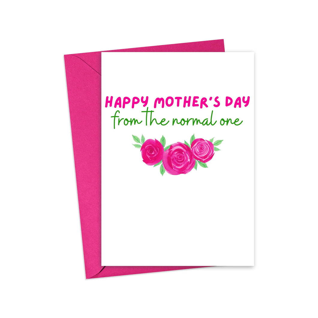 R Is For Robo - From the Normal One Funny Mothers Day Card
