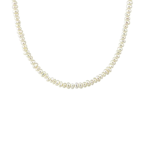 Kris Nations Freshwater Seed Pearl Necklace - Gold