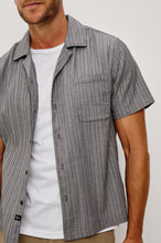 Load image into Gallery viewer, Rails Ohana Shirt in Charcoal Chambray