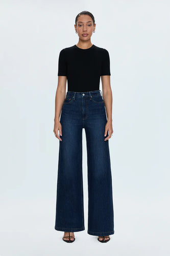 Pistola Lana High Rise Ultra Wide Leg Jean in Elevation
