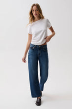 Load image into Gallery viewer, Pistola Lexi Mid Rise Bowed Straight in Moonwave