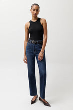 Load image into Gallery viewer, Pistola Cassie Super High Rise Straight Jean in Cultivate