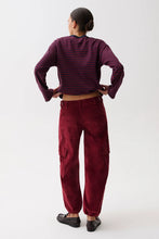 Load image into Gallery viewer, Pistola Honor Utility Cord Cargo in Deep Crimson