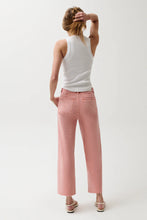 Load image into Gallery viewer, Pistola Penny Crop High Rise Wide Leg Jean in Coral Rose