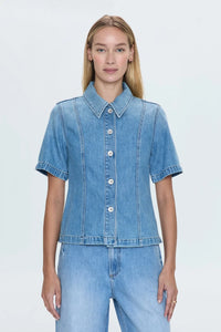 Pistola Cyndi Denim Shirt in Palo Alto