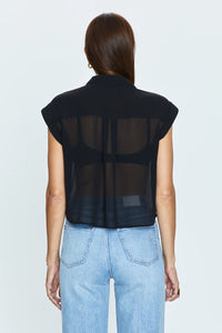 Pistola Lina Shirt in Noir - FINAL SALE