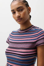 Load image into Gallery viewer, Pistola Selene Sweater in Egyptian Blue Multi Stripe