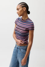 Load image into Gallery viewer, Pistola Selene Sweater in Egyptian Blue Multi Stripe