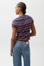 Load image into Gallery viewer, Pistola Selene Sweater in Egyptian Blue Multi Stripe