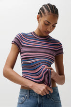 Load image into Gallery viewer, Pistola Selene Sweater in Egyptian Blue Multi Stripe